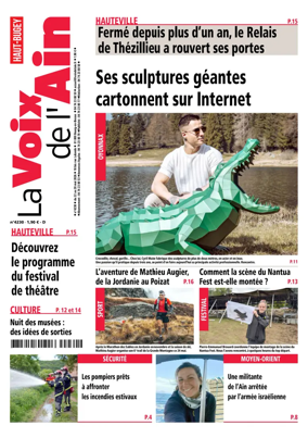 Cover of La Voix de l’Ain Oyonnax