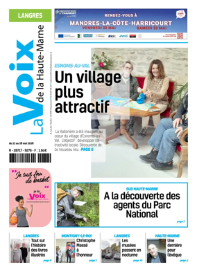 Cover of La Voix de la Haute-Marne edition Langres