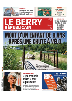 Cover of Le Berry Republicain