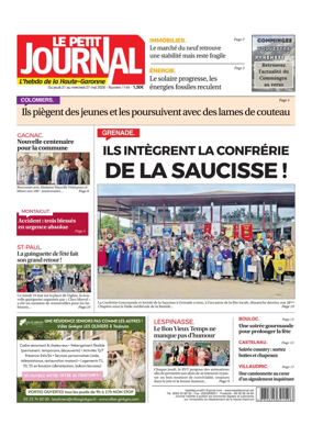 Cover of Le Petit Journal - L'hebdo du Pays Toulousain