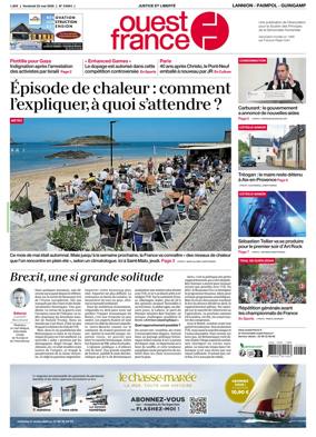 Cover of Ouest-France (Lannion / Paimpol / Guingamp)