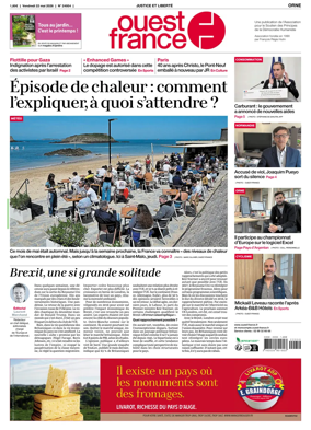 Cover of Ouest France (Orne)