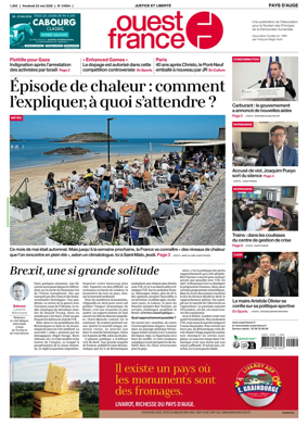 Cover of Ouest France (Pays d'Auge)