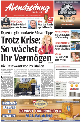 Cover of Abendzeitung Munchen