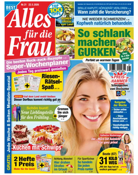 Cover of Alles fur die Frau
