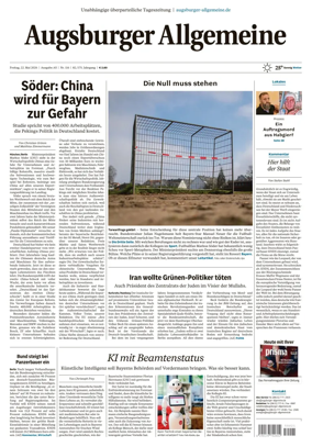 Cover of Augsburger Allgemeine (Ausgabe Stadt)