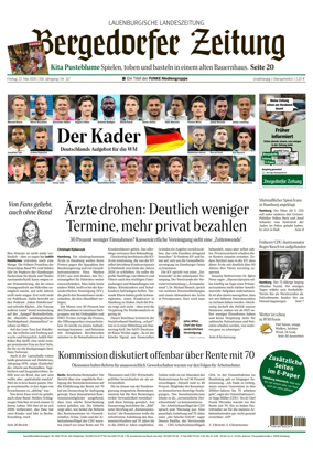 Cover of Bergedorfer Zeitung