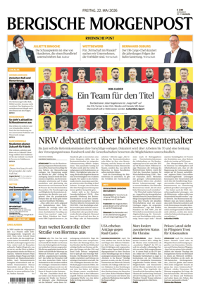 Cover of Bergische Morgenpost Wermelskirchen/Huckeswagen/Radevormwald