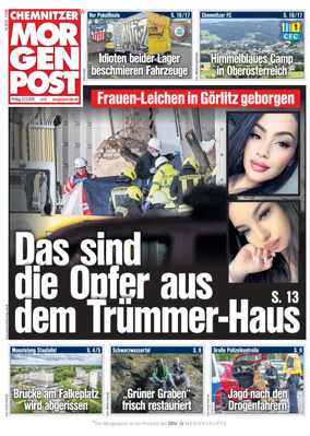 Cover of Chemnitzer Morgenpost