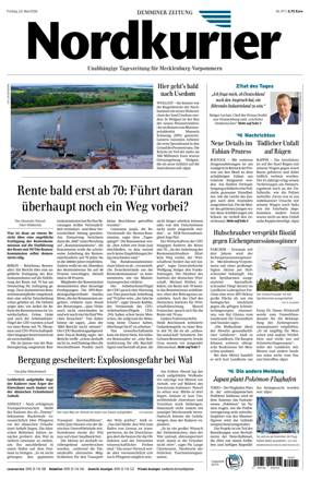 Cover of Demminer Zeitung