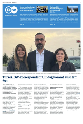 Cover of Deutsche Welle (German edition)