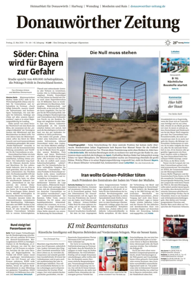 Cover of Donauwoerther Zeitung