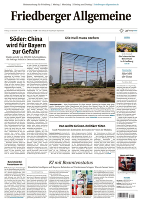 Cover of Friedberger Allgemeine