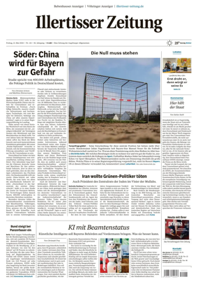 Cover of Illertisser Zeitung