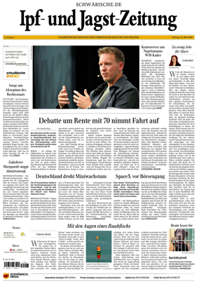 Cover of Ipf- und Jagst-Zeitung