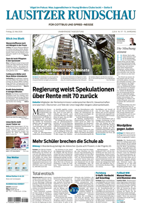 Cover of Lausitzer Rundschau