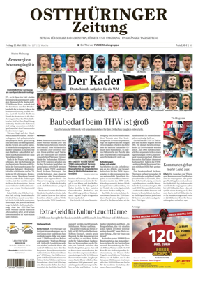 Cover of Ostthuringer Zeitung (Posneck)