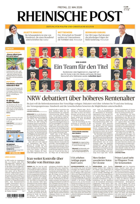 Cover of Rheinische Post Duisburg
