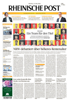 Cover of Rheinische Post - Monchengladbach and Korschenbroich