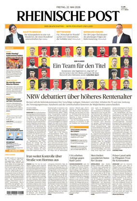 Cover of Rheinische Post - Xanten and Moers