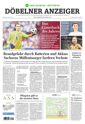 Cover of Sachsische Zeitung (Dobeln)