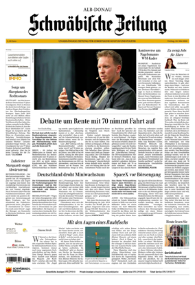 Cover of Schwabische Zeitung (Alb-Donau)