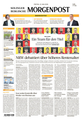 Cover of Solinger Bergische Morgenpost/Remscheid