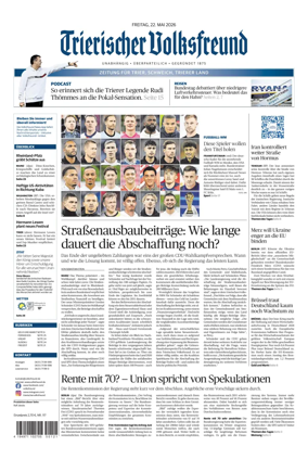 Cover of Trierischer Volksfreund