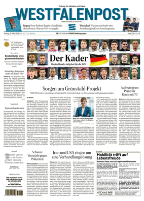 Cover of Westfalenpost (Balve)