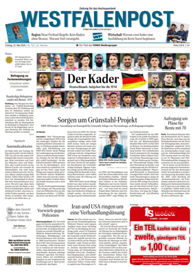 Cover of Westfalenpost (Brilon)