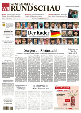 Cover of Westfalische Rundschau (Dortmund-Sud II)