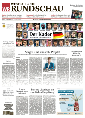 Cover of Westfalische Rundschau (Wetter)