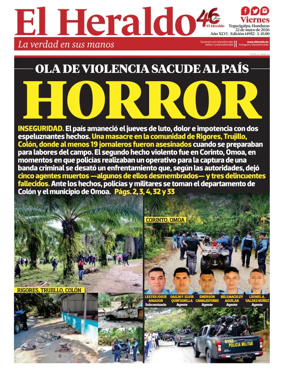 Cover of Diario El Heraldo