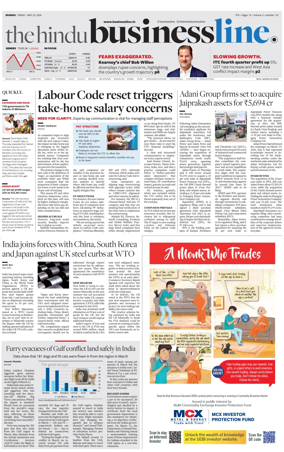 Cover of BusinessLine (Mumbai)
