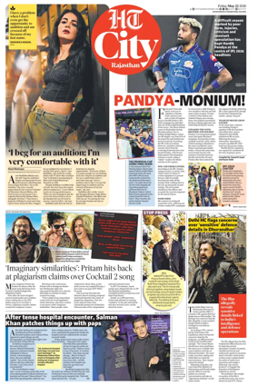 Cover of Hindustan Times (Jaipur) - City