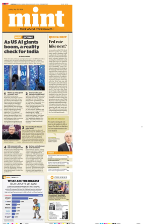 Cover of Mint Ahmedabad