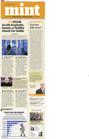 Cover of Mint Bangalore