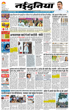Cover of Nai Dunia - Raipur