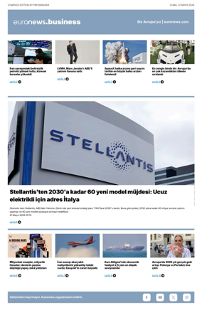 Cover of Euronews Business (Turkish) Compiled Editions