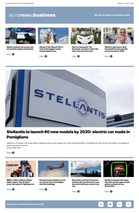 Cover of Euronews Business