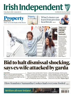 Cover of Irish Independent