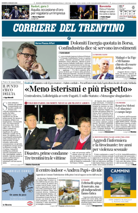 Cover of Corriere del Trentino