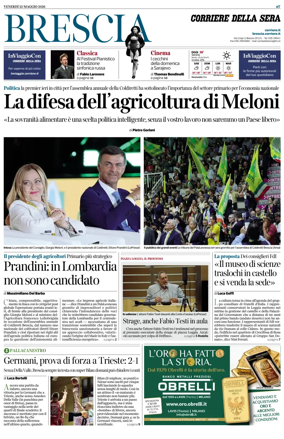 Cover of Corriere della Sera (Brescia)
