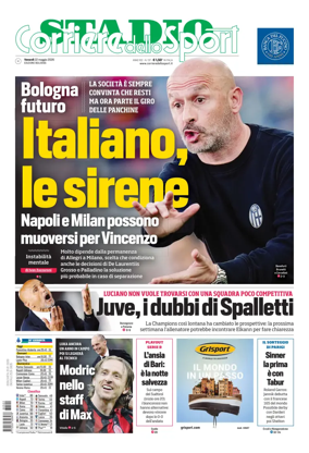 Cover of Corriere dello Sport Stadio (Bologna)