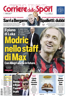 Cover of Corriere dello Sport