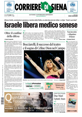Cover of Corriere di Siena