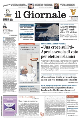 Cover of Il Giornale (Italy)