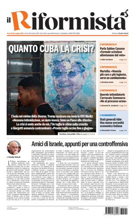 Cover of Il Riformista (Italy)
