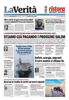 Cover of La Verita (Italia)