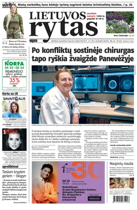 Cover of Lietuvos Rytas